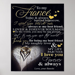 To My Husband Love Quotes To Husband Poster