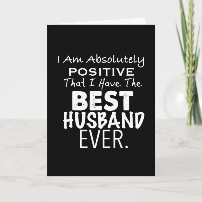 TO MY *HUSBAND* the BEST HUSBAND EVER!!!!! Holiday Card (Front)