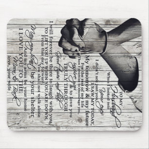 To my Husband Trendy Gift For Your Husband Mouse Pad