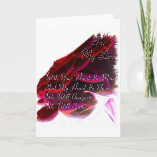 To My Love Greeting Card