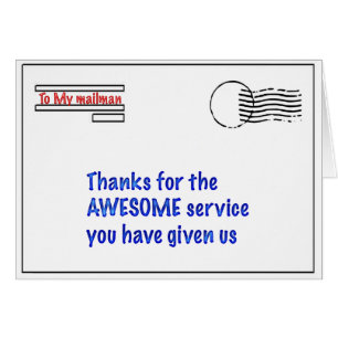 to my mailman