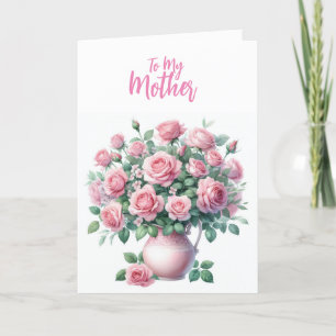 To My Mother Get Well Card