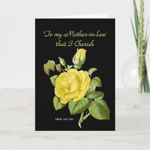 To My Mother-in-law That I Cherish+ Card