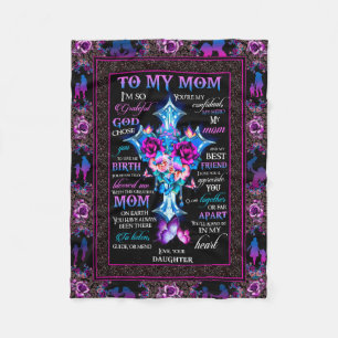 to my mum blanket from Son, blanket for mum