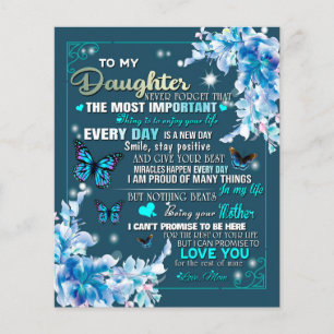 To My Mum Gift,Daughter And Mum,Butterfly Lovers Flyer