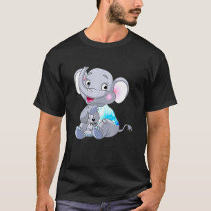 To My Mum I Love You Elephant Elephant Mothers Day T-Shirt