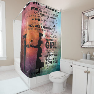 To My Mum Present   New Apartment Decor   Shower Curtain