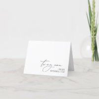 "To My Nan On My Wedding Day" Message Card