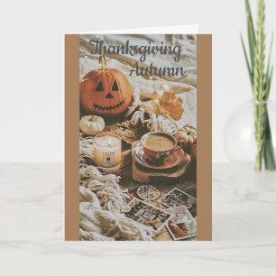 TO MY **NEIGHBORS** AT THANKSGIVING CARD