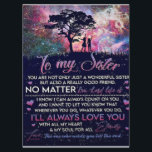 To My Sister Lady Girl Gift, Sister Birthday Gift Menu<br><div class="desc">To My Sister Lady Girl Gift,  Sister Birthday Gift</div>