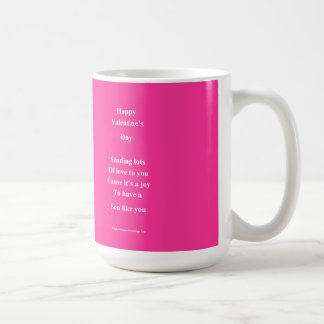 To my son Valentine's Day Coffee Mug