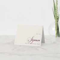To My Step mum On My Wedding Day Message Card