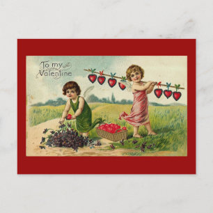 To My Valentine (12) Holiday Postcard