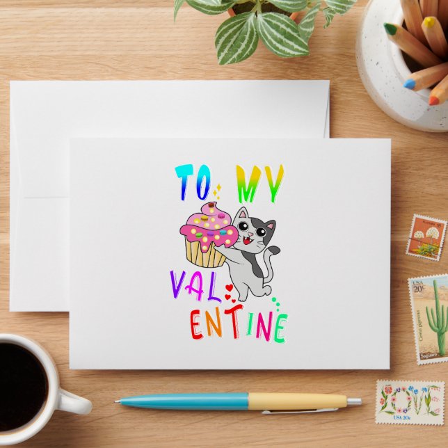 To My Valentine Envelope (Desk)