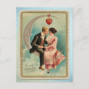 To My Valentine Holiday Postcard