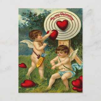 To My Valentine Holiday Postcard