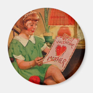 To My Valentine Mother Magnet