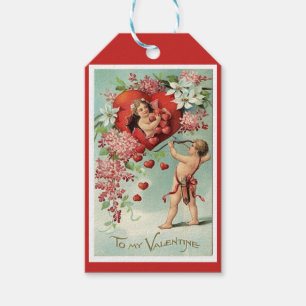 TO MY VALENTINE RETRO DESIGN Gift Tag