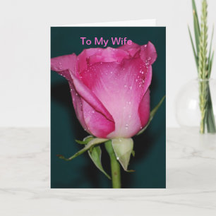 To My Wife Card