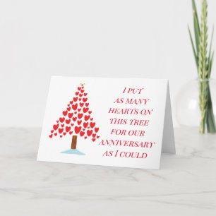 TO MY **WIFE** HAPPY ANNIVERSARY WITH LOVE CARD
