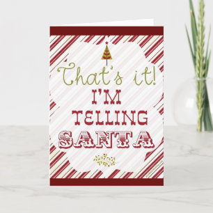 TO MY WIFE - WHO WAS "SO GOOD" THIS YEAR HOLIDAY CARD