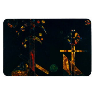 To Nina for Christmas by Wassily Kandinsky Magnet