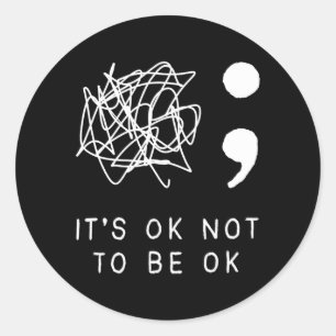 To Not Be Prevention Awareness Important Coort Classic Round Sticker