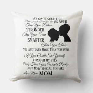 To Our Daughter From Mum Cushion