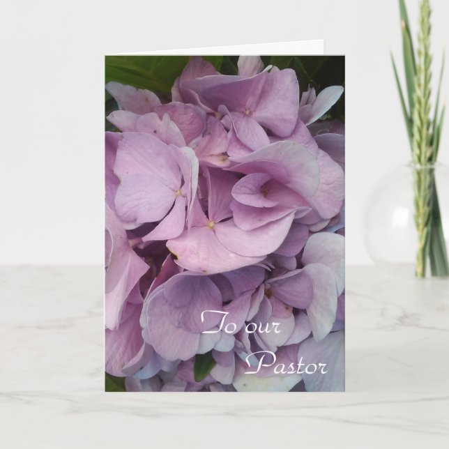 To Our Pastor Thank You Card (Front)