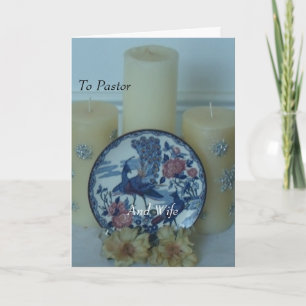 To Pastor and Wife Card