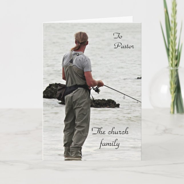 To Pastor Card (Front)