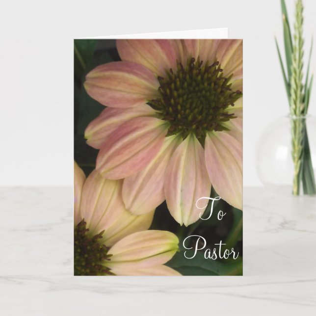 To Pastor Card (Front)