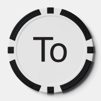 To Poker Chips