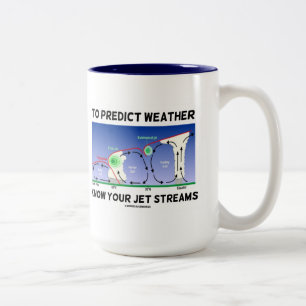 To Predict Weather Know Your Jet Streams Two-Tone Coffee Mug