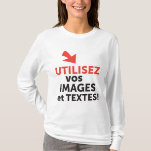 To print your designs in line DIY in French T-Shirt