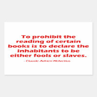 To Prohibit The Reading of Certain Books