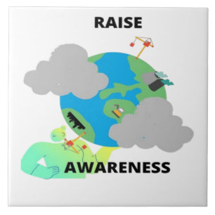 TO RAISE AWARENESS! CERAMIC TILE