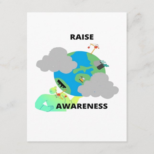 TO RAISE AWARENESS! ENCLOSURE CARD (Front)
