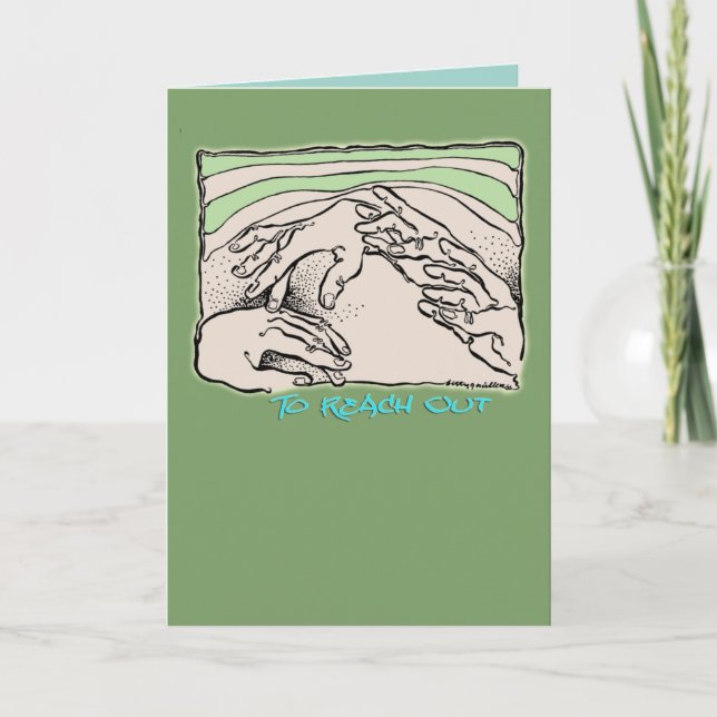 To Reach Out card (Front)