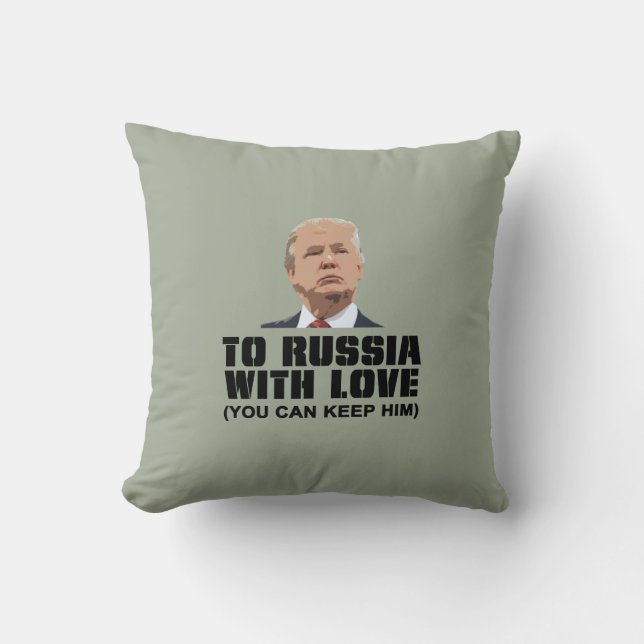 To Russia with Love Cushion (Front)