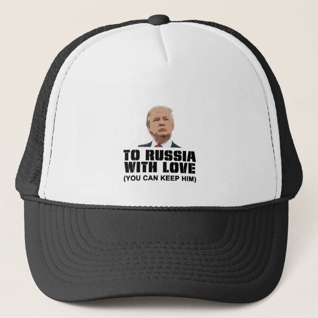 To Russia with Love Trucker Hat (Front)