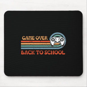 To School Funny Game Over Teacher Student Video Ga Mouse Pad