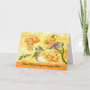 To Sister (Goodbye From Terminally ill Sibling) Card