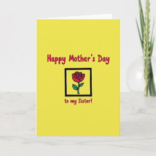 To Sister Sweetest Day Card