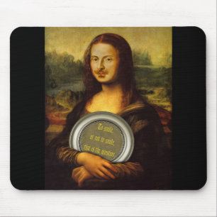 To Smile Or Not To Smile  Mouse Pad