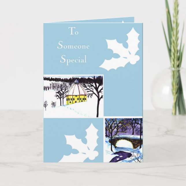 To Someone Special Holiday Card (Front)