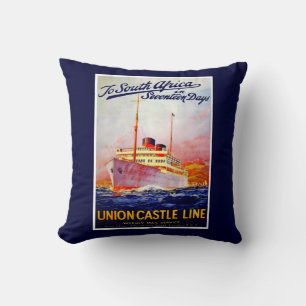 To South Africa in 17 Days Cushion