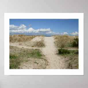 To the Beach at Nairn  Poster