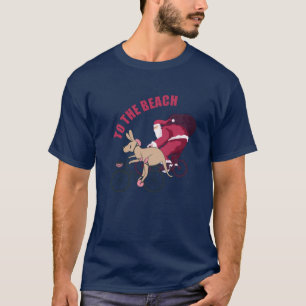 To the Beach - Australian Christmas T-Shirt