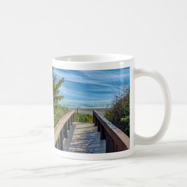 To The Beach Coffee Mug (Right)